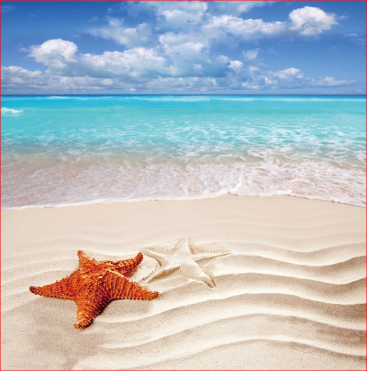 Massage Pillow - Beach Design